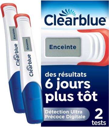 Clearblue Test de Grossesse Digital Détection Précoce