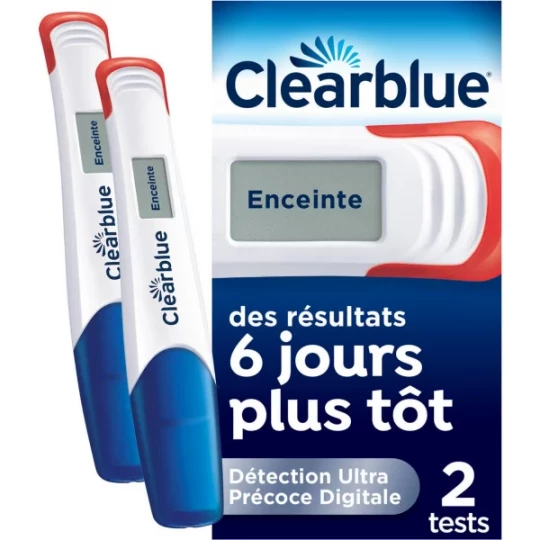 Clearblue Test de Grossesse Digital Détection Précoce