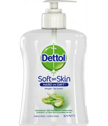 Dettol Gel Lavant Aloe Vera Hydratant 250 ml 