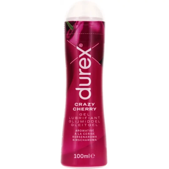 Durex Crazy Cherry Gel Lubrifiant Aromatisé à la Cerise 100 ml
