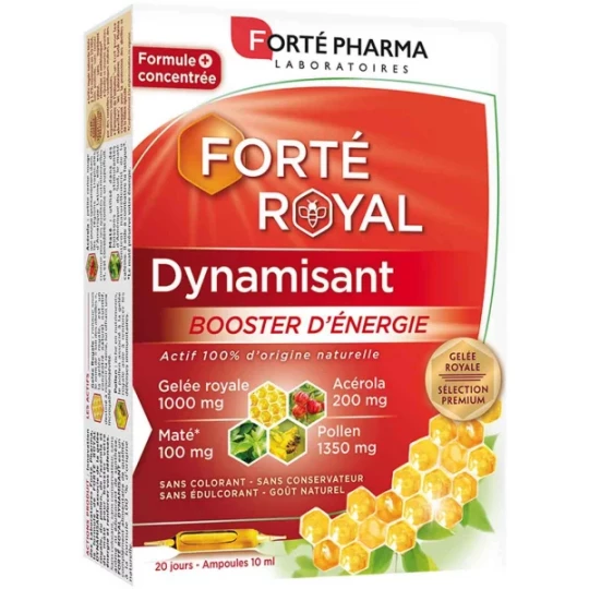 Forté Royal Dynamisant Ampoules x 20