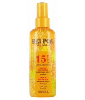 Hei Poa Huile Solaire Monoï SPF15 150 ml