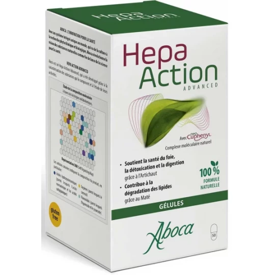 Aboca Hepa Action Advanced Gélules x 50