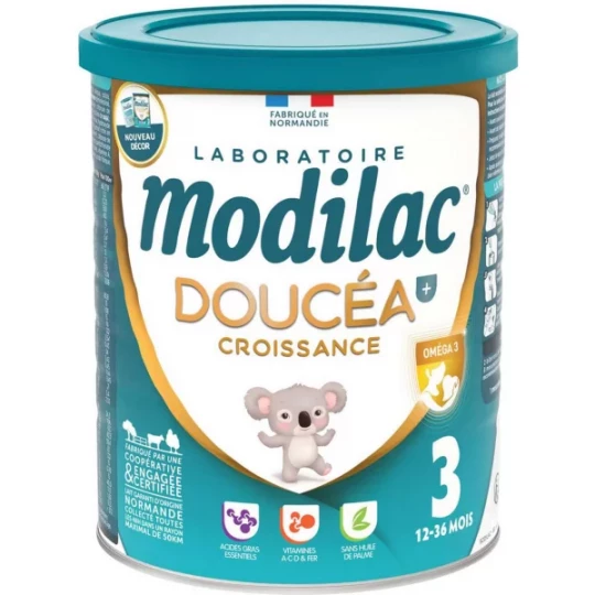 Modilac Doucéa Lait Croissance 3 ème Âge 800 g