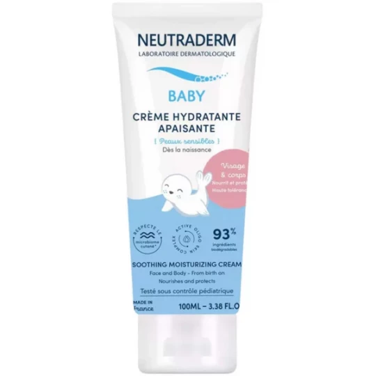Neutraderm Baby Crème Hydratante Apaisante 100 ml