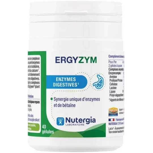 Nutergia Ergyzym Gélules x 40