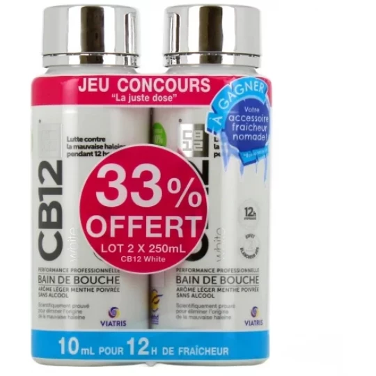 CB12 White Bain de Bouche