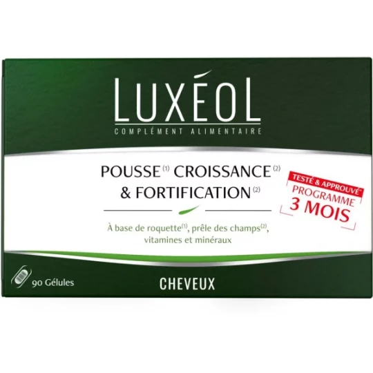 Luxéol Cheveux Pousse Croissance et Fortification