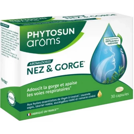 Phytosun Arôms AromaDoses Nez Et Gorge