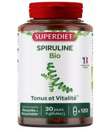 Superdiet Spiruline Bio x 120