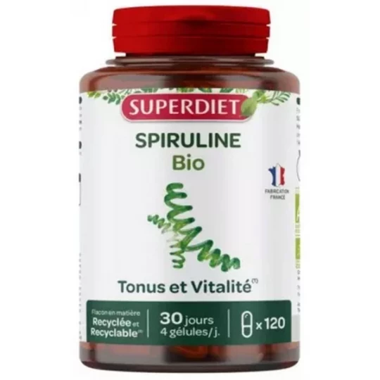 Superdiet Spiruline Bio x 120
