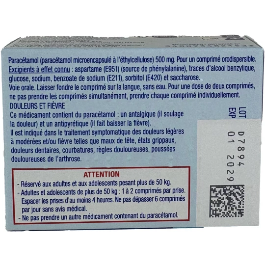 EfferalganOdis 500 mg x 16 - image 2