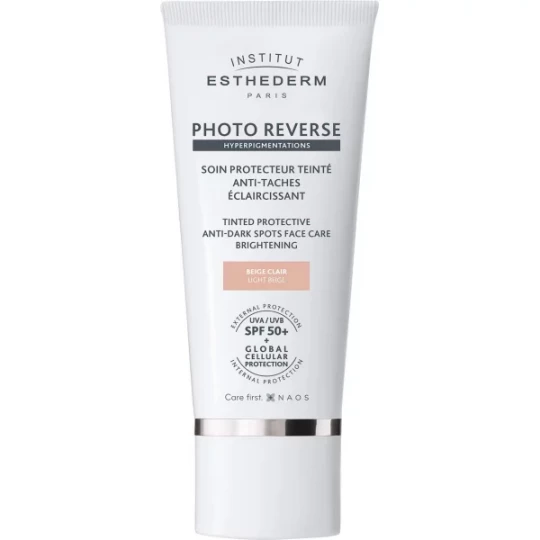 Institut Esthederm Photo Reverse Teinté Soin Protecteur Eclaircissant Anti-taches 50 ml