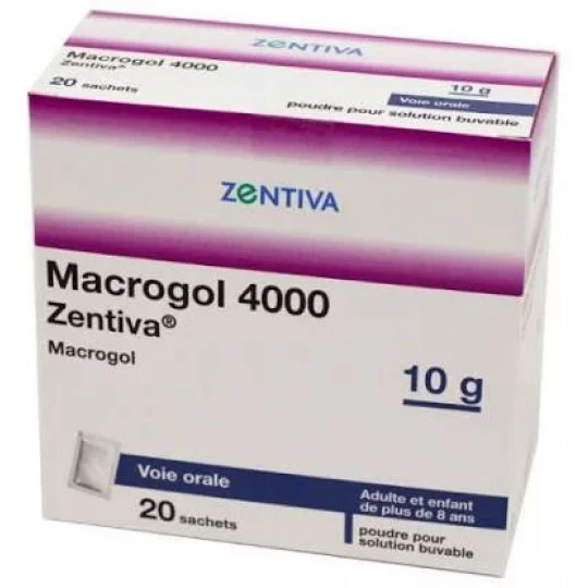Macrogol 4000 Zentiva Sachets 20 x 10 g