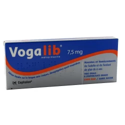 Vogalib 7,5 mg sans sucre x 8