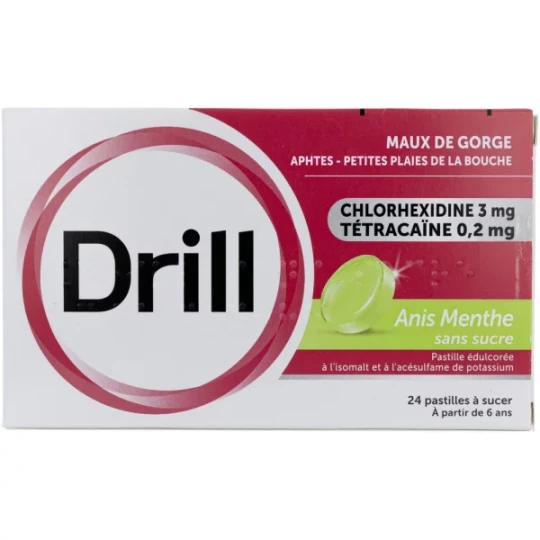 Drill Pastilles Sans Sucre Anis Menthe x 24 - image 5