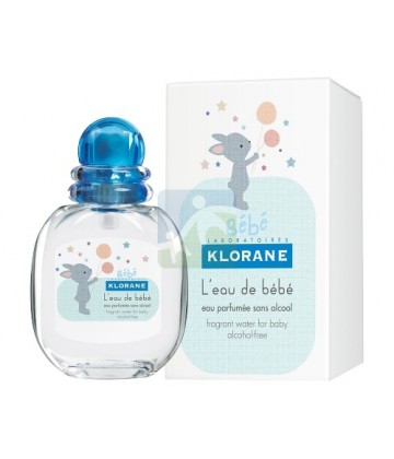 Klorane L'eau de Bébé Parfumée Sans Alcool 50 ml