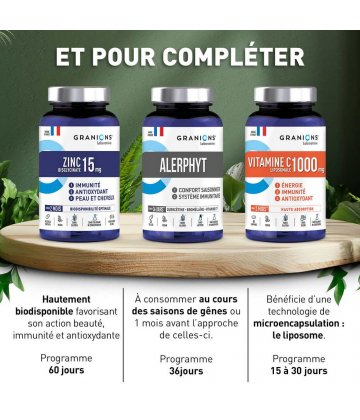 Granions Zinc 15 mg Gélules x 60