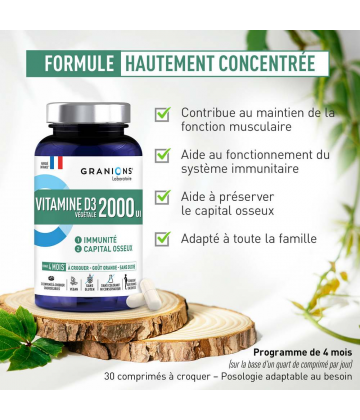 Granions Vitamine D3 2000 x 30