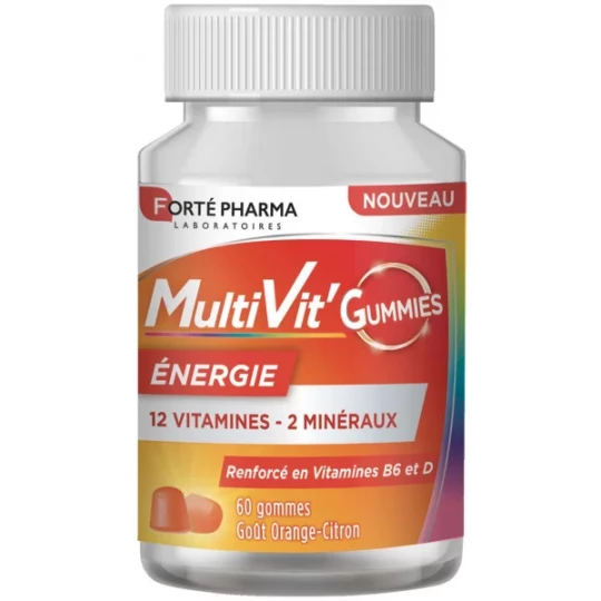 Forté Pharma MultiVit' Energie Gummies x 60