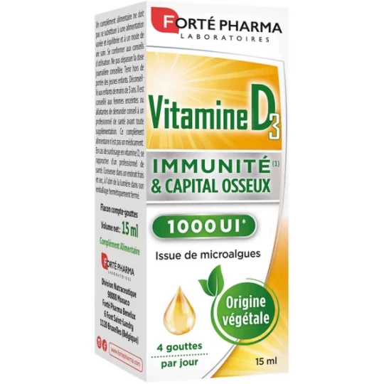 Forté Pharma Vitamine D3 15 ml