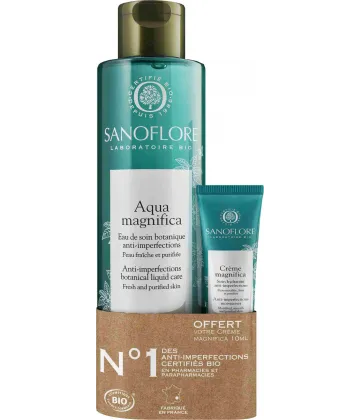 Sanoflore Aqua Magnifica Eau De Soin 200 ml + Crème 10 ml Offerte