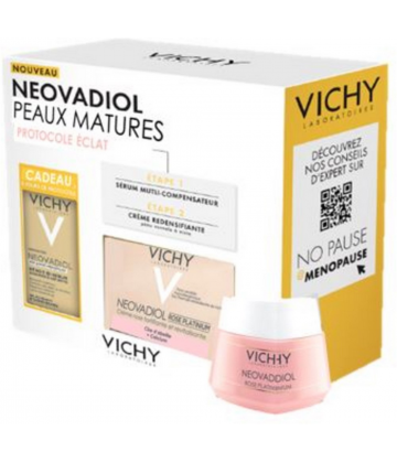 VICHY NEOVADIOL ROSE PLATINIUM 50ML + SERUM