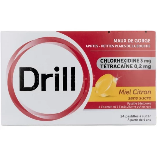 Drill Pastilles Sans Sucre Miel Citron - image 6