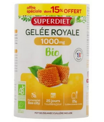 Superdiet Gelée Royale Bio 25 g