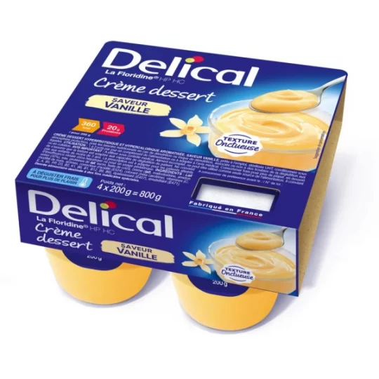 Delical Crème Dessert HP HC La Floridine 4 x 200 g - image 2