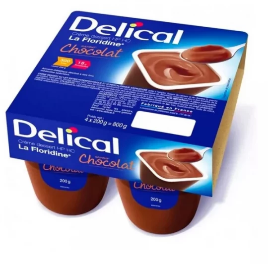 Delical Crème Dessert HP HC La Floridine 4 x 200 g
