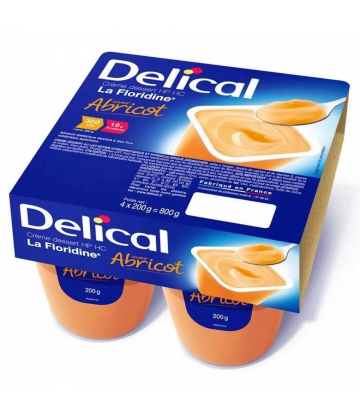 Delical La Floridine Crème Dessert HP HC 4 x 200 g