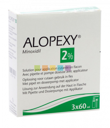Alopexy 2% 3 x 60 ml