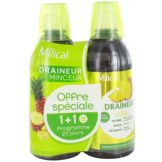Milical Draineur Ultra 2 x 500 ml - image 2