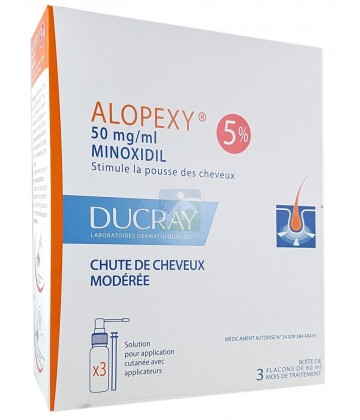 Alopexy 5% 3 x 60 ml