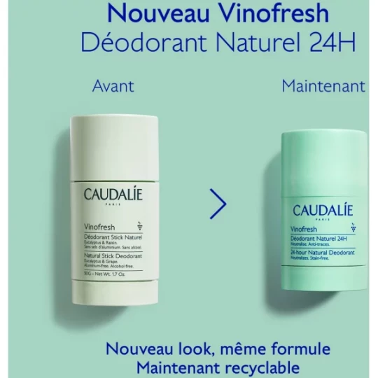 Caudalie Vinofresh Déodorant Stick Naturel 50 g - image 8