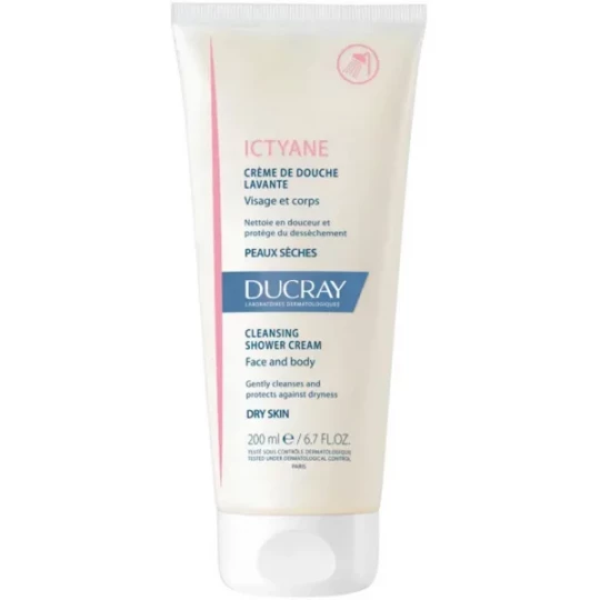 Ducray Ictyane Crème de Douche Lavante 200 ml