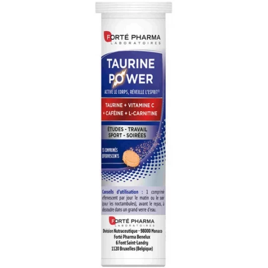 Forté Pharma Energie Taurine Power x 15