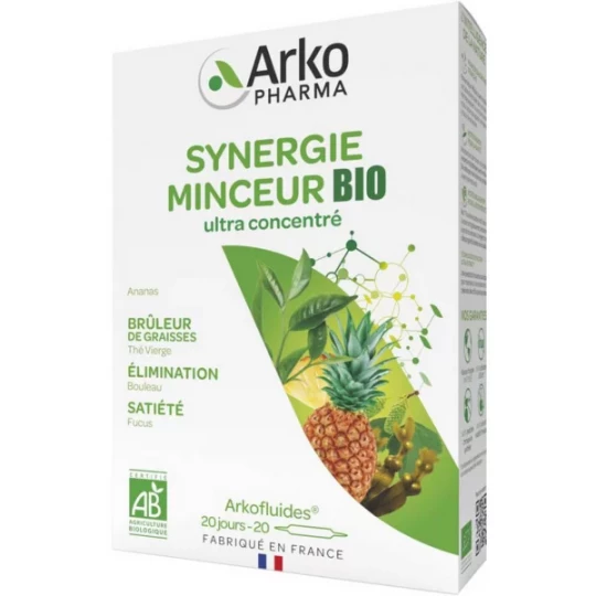 ArkoFluides Synergie Minceur Bio x 20
