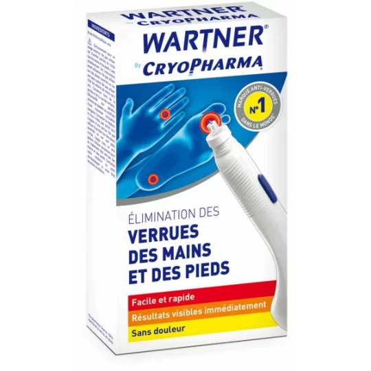 Cryopharma Stylo Elimination des Verrues des Mains et des Pieds
