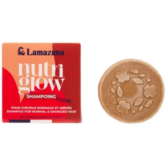 Lamazuna Shampooing Solide Cheveux Normaux à l'Huile d'Abyssinie 70 g