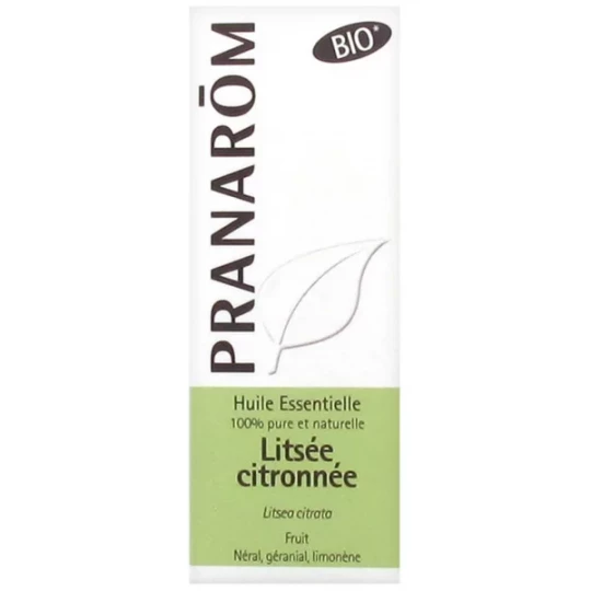 Pranarôm Huile Essentielle Bio Litsée Citronnée 10 ml