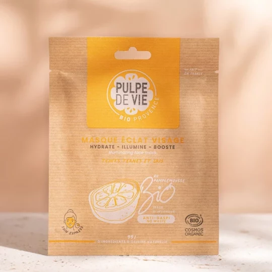 Pulpe de Vie Masque Éclat Pamplemousse Bio 150 ml - image 2