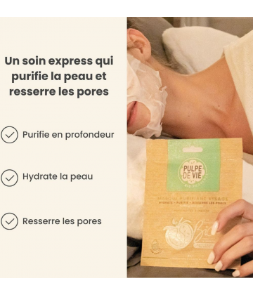 Pulpe de Vie Masque Tissu Bio Pina Tomata - image 2
