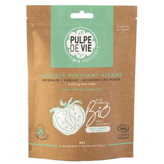 Pulpe de Vie Masque Tissu Bio Pina Tomata