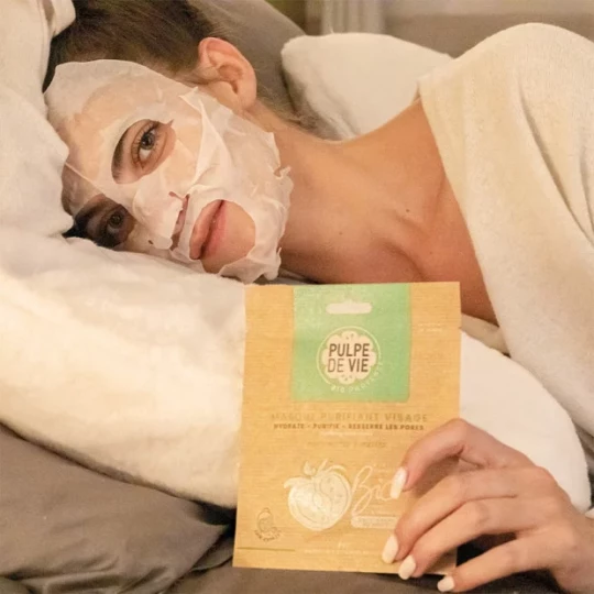 Pulpe de Vie Masque Tissu Bio Pina Tomata - image 3