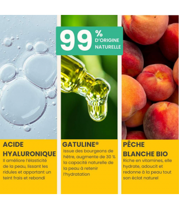 Pulpe de Vie Masque Anti Grise Mine Pêche Bio - image 3