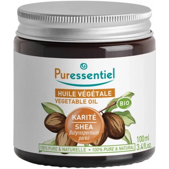 Puressentiel Huile Végétale Karité Bio 100 ml