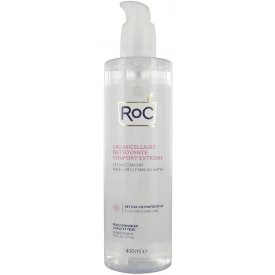 RoC Eau Micellaire Nettoyante Confort Extrême 400 ml