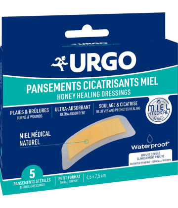 Urgo Pansements Cicatrisants Au Miel x 5